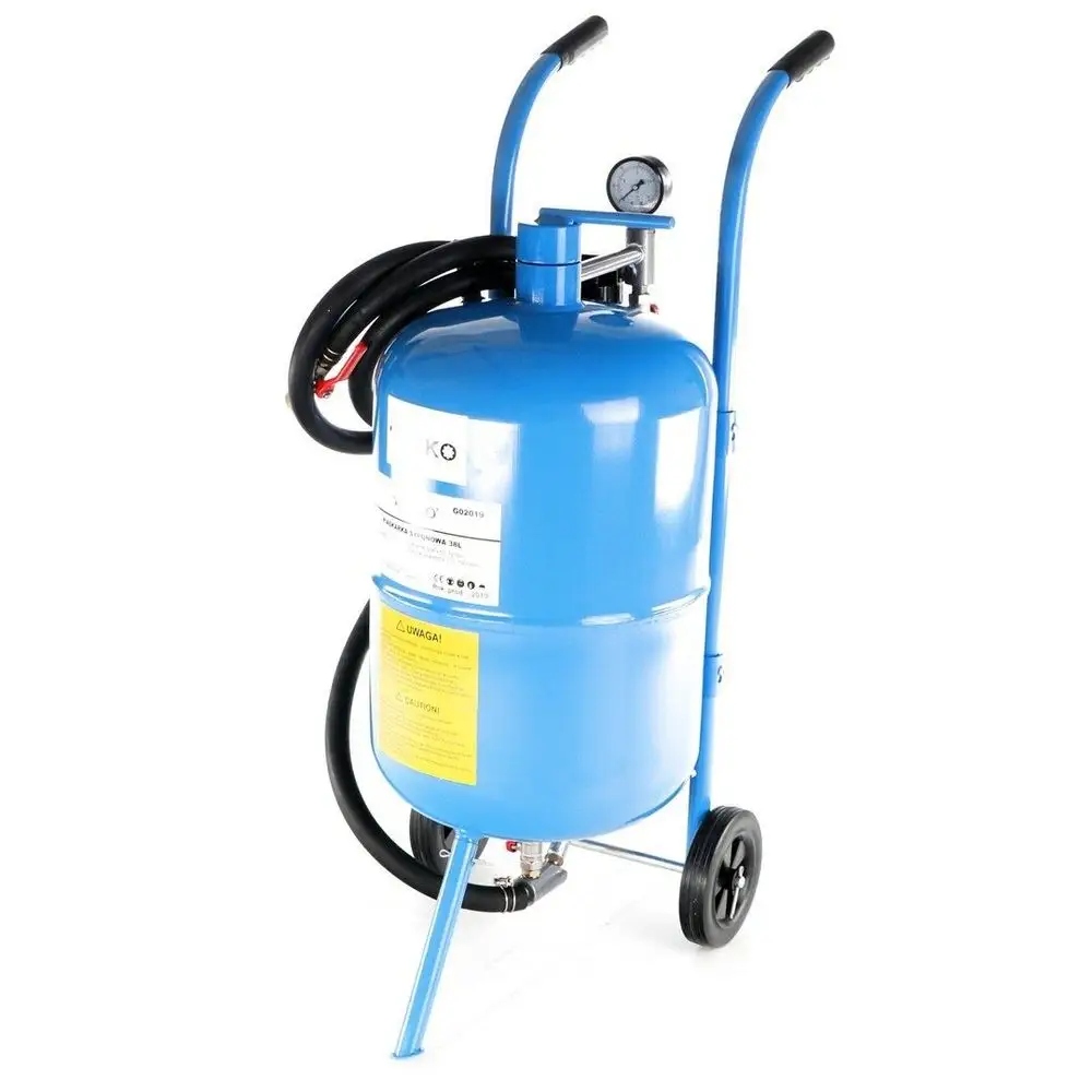 PIASKARKA MOBILNA SYFONOWA 38L MASKA 4 DYSZE Kod producenta G02019