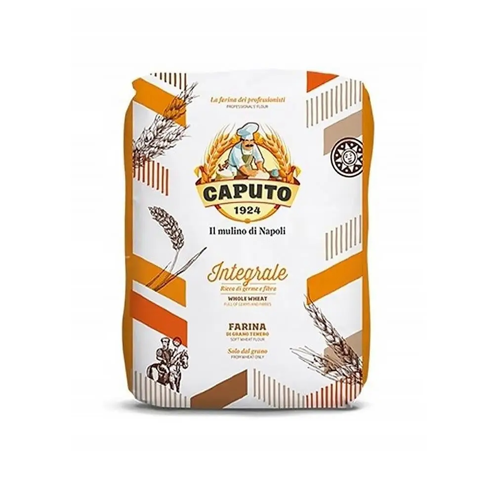 Levně 2x Caputo Italská celozrnná pšeničná mouka 5 kg