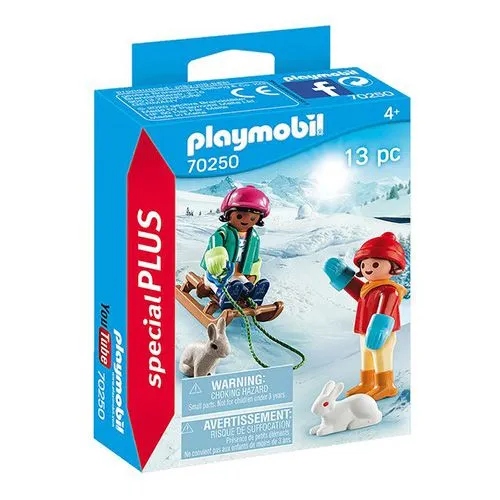 

Playmobil 70250 Figurki Dzieci Sanki Narciarski