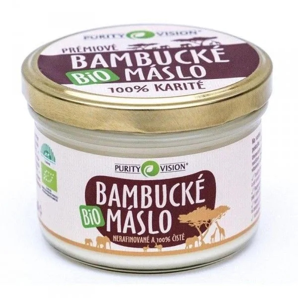 Purity Vision Bio Bambucké Máslo Objem: 200 ML