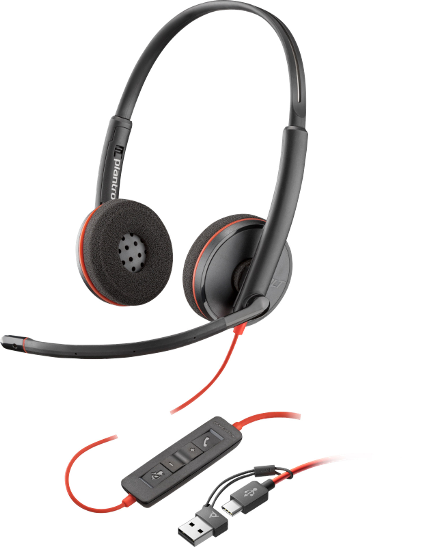 Słuchawki nauszne Poly Blackwire C3220