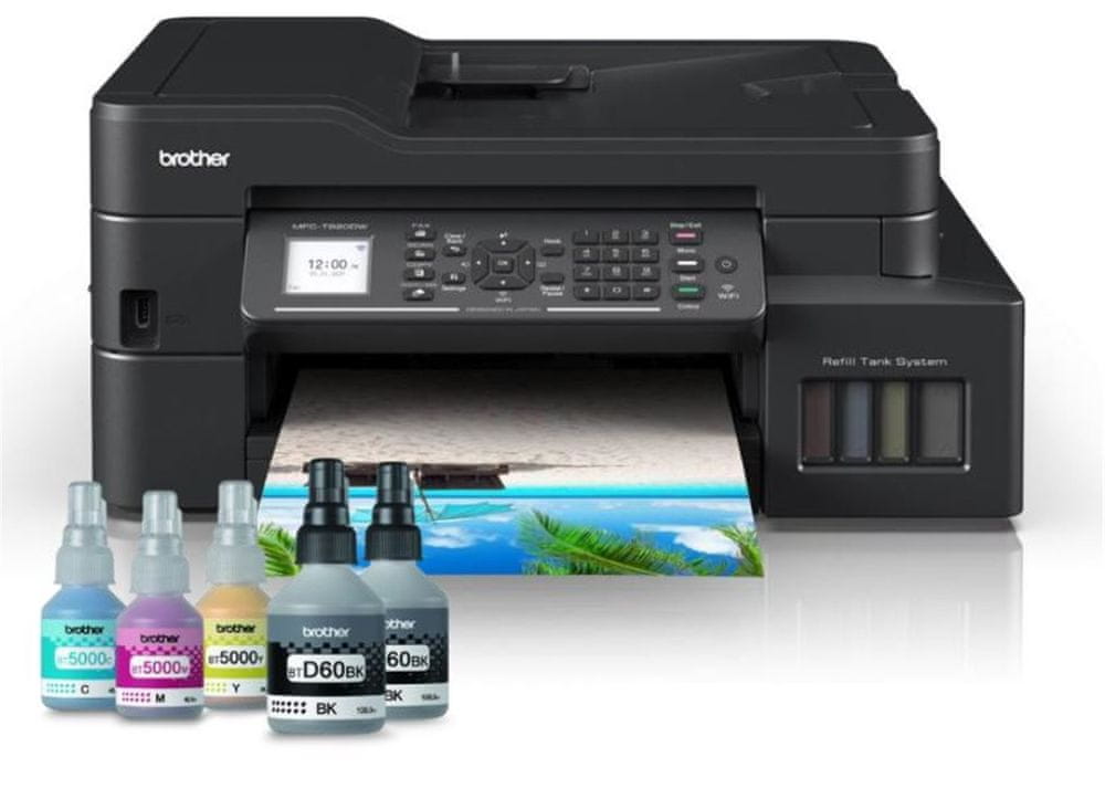 BROTHER MFC-T920DW ink duplex Wi-Fi LAN + 2 PAPIERY FOTO + 3 TUSZE + 60M GW Kod producenta MFCT920DW