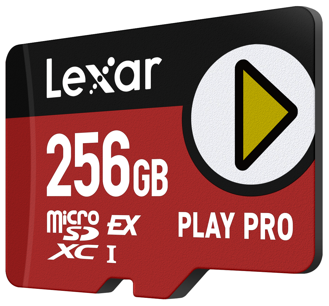 LEXAR PLAY PRO 256GB microSD Express 900MB/s EX C10 U3 — 5