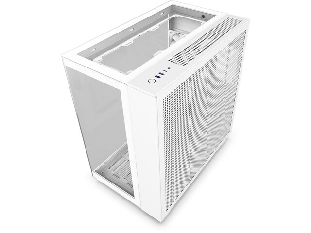 Nzxt Obudowa H9 Elite 4xFan 120mm w tym 3 Rgb Usb-c Szkło Biała CM-H91EW-01