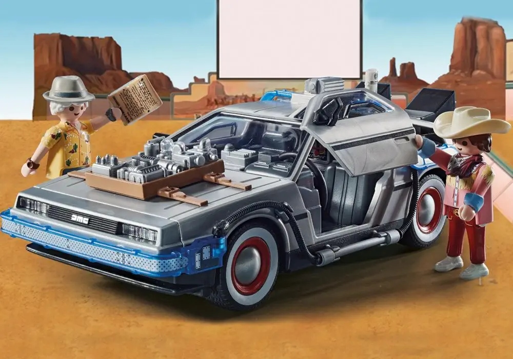 Адвент-календарь Playmobil Back to the Future III 70576, 6 фигурок и 2 животных, от 5 лет — фото 3