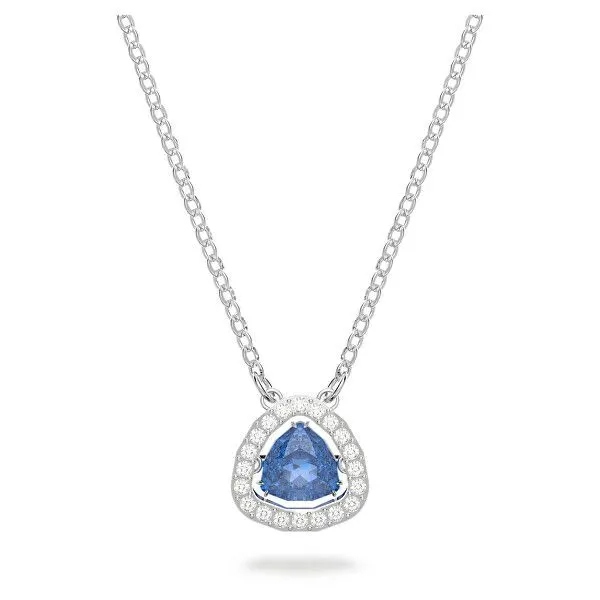 Náhrdelník Swarovski Millenia Křišťál modrý/bílý Ocel Regular