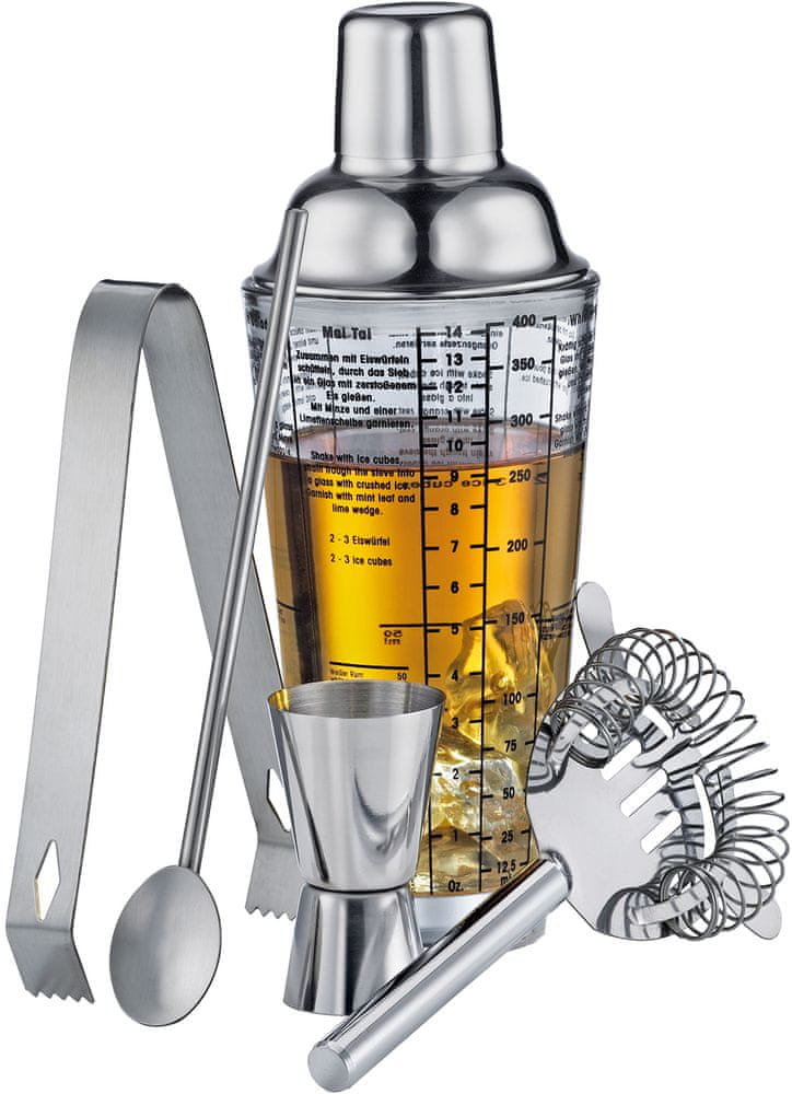 Sada Cilio barmanská Classic skleněná 0,4L 5ks