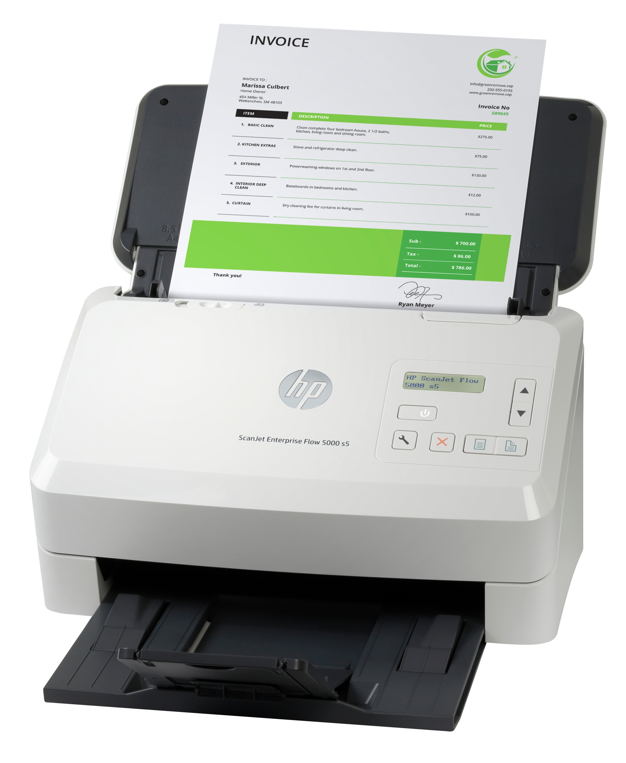 Skener Hp ScanJet Enterprise Flow 5000 S5