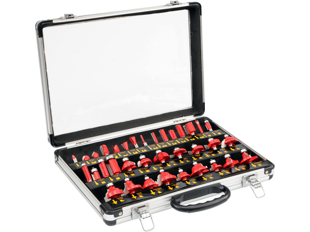 Sada Dřevěných Fréz Pro Frézky 3 A 6 Ks Yato