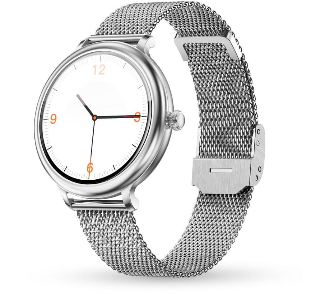 Chytré Hodinky Aligator Watch Grace Sl stříbrné (Silver)
