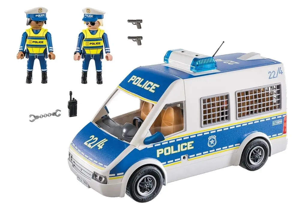 

Transporter Policyjny Światła I Dźwięk Playmobil