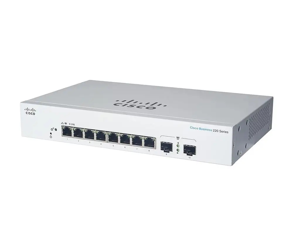 Switch Cisco CBS220-8T-E-2G Riadený L2 Gigabit