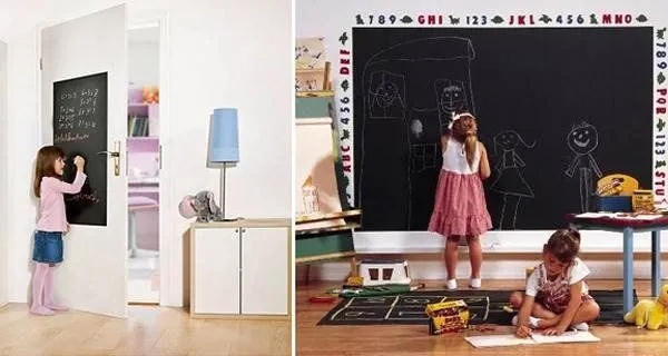 SAMOPRZYLEPNA TABLICA KREDOWA 45×200 cm + 5x KREDA Marka Malatec