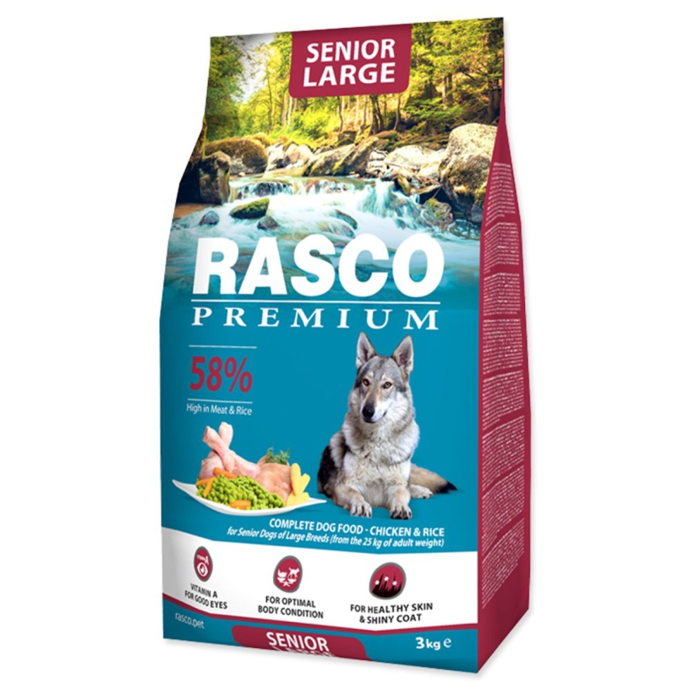 Rasco Premium krmivo suché kuře 3 kg