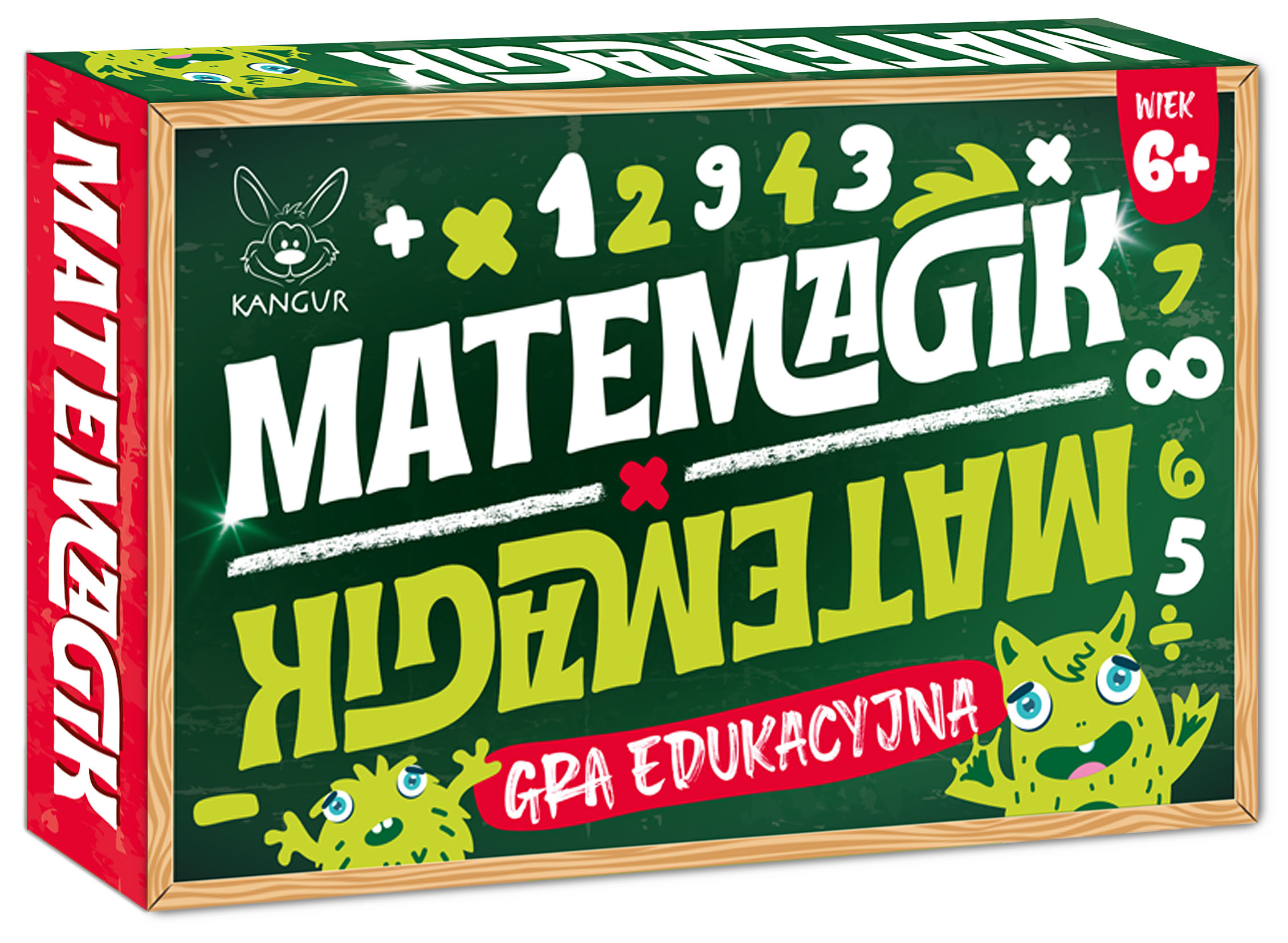 Gra planszowa Matemagik. Gra Edukacyjna Kangur M