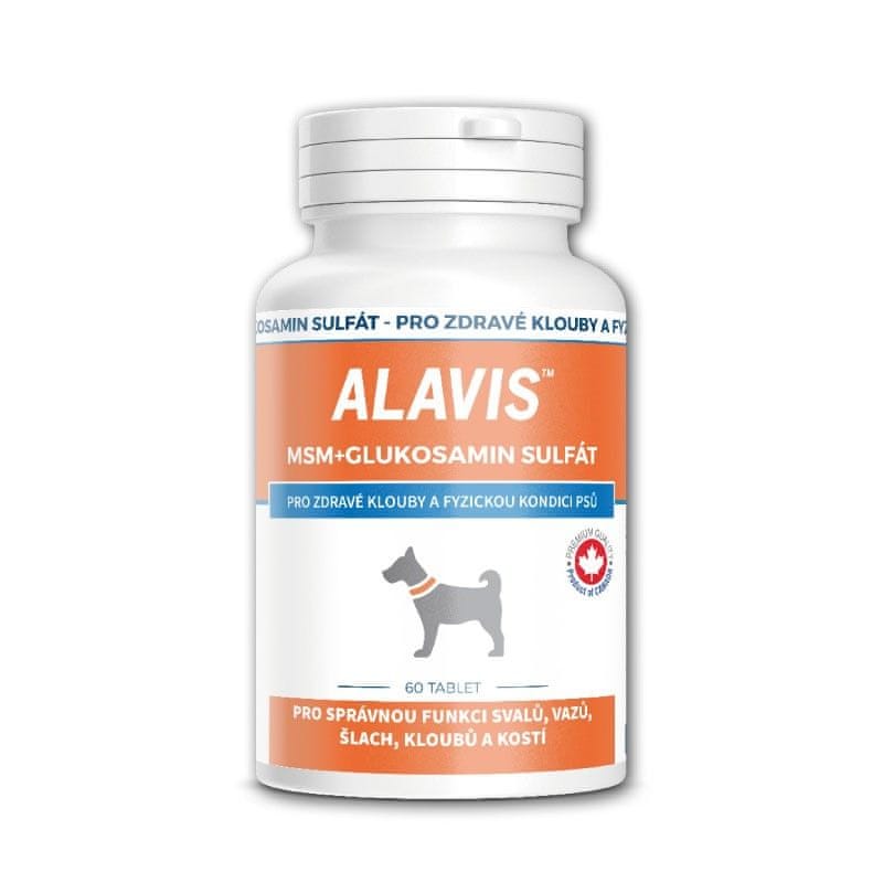 Levně Sady vitamínů pro psa Alavis tablety 60 ks