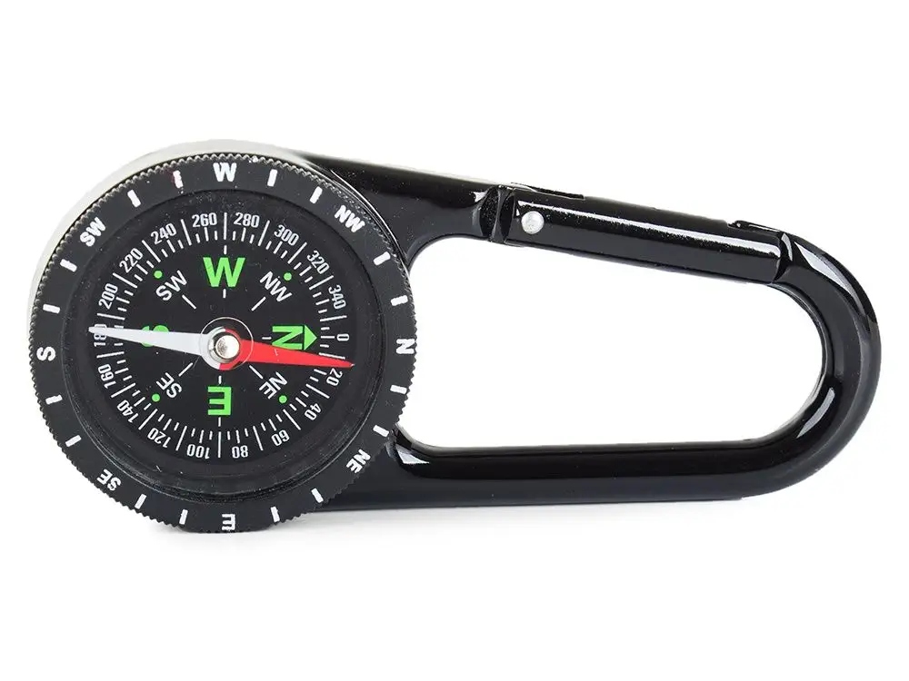 KOMPAS METALOWY BUSOLA TURYSTYCZNY KARABIŃCZYK Linijka centymetrowa