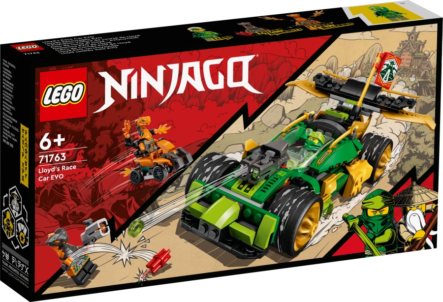 LEGO Ninjago Samochód wyścigowy Lloyda EVO 71763 Marka LEGO