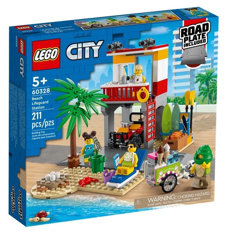 Lego City 60328 Záchranné stanoviště na pláži