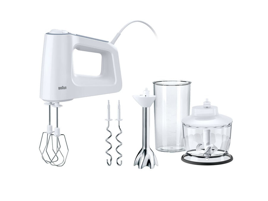 Mikser ręczny Braun MultiMix 3 HM 3137 WH 500 W biały