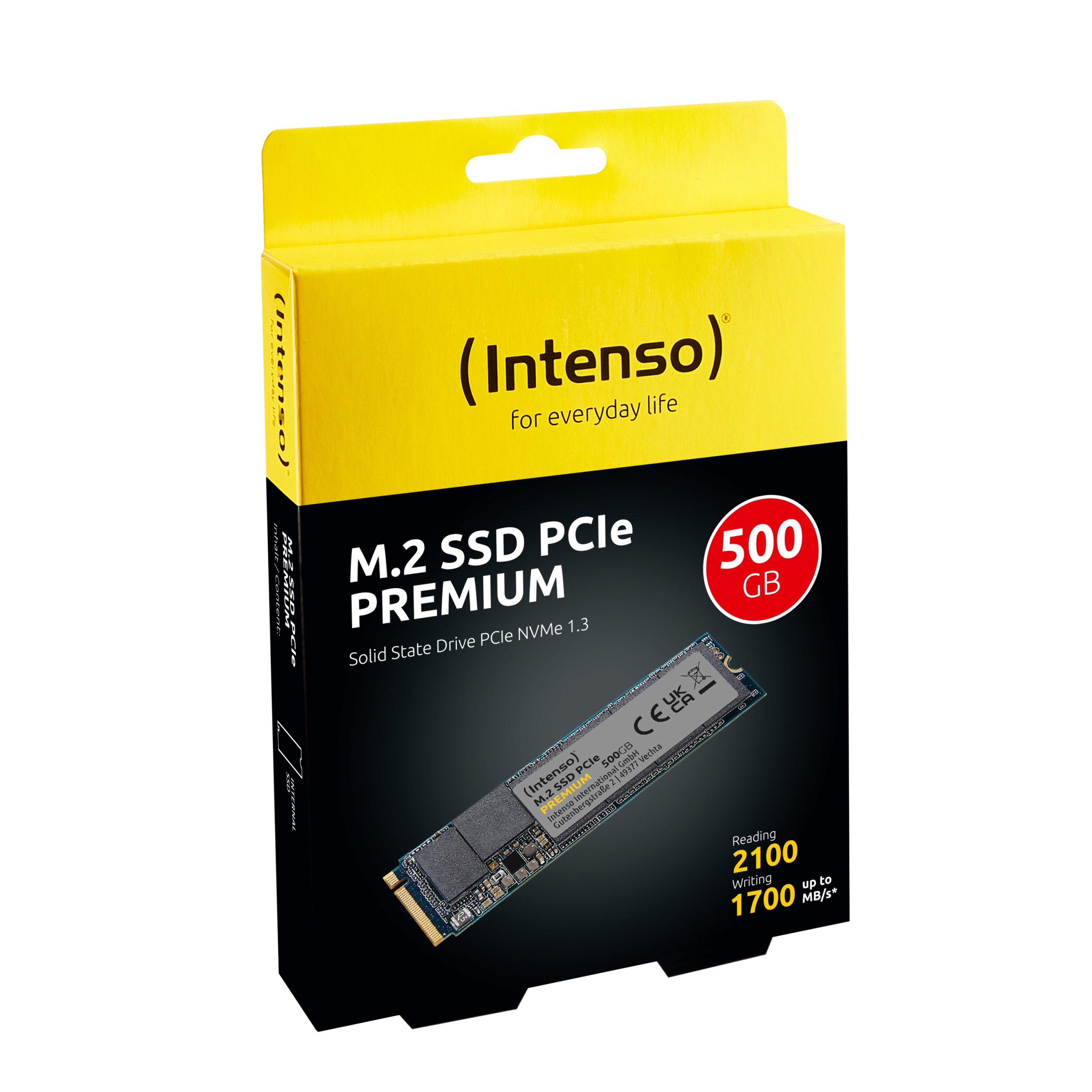 Intenso M.2 Ssd Premium 500GB PCIe NVMe