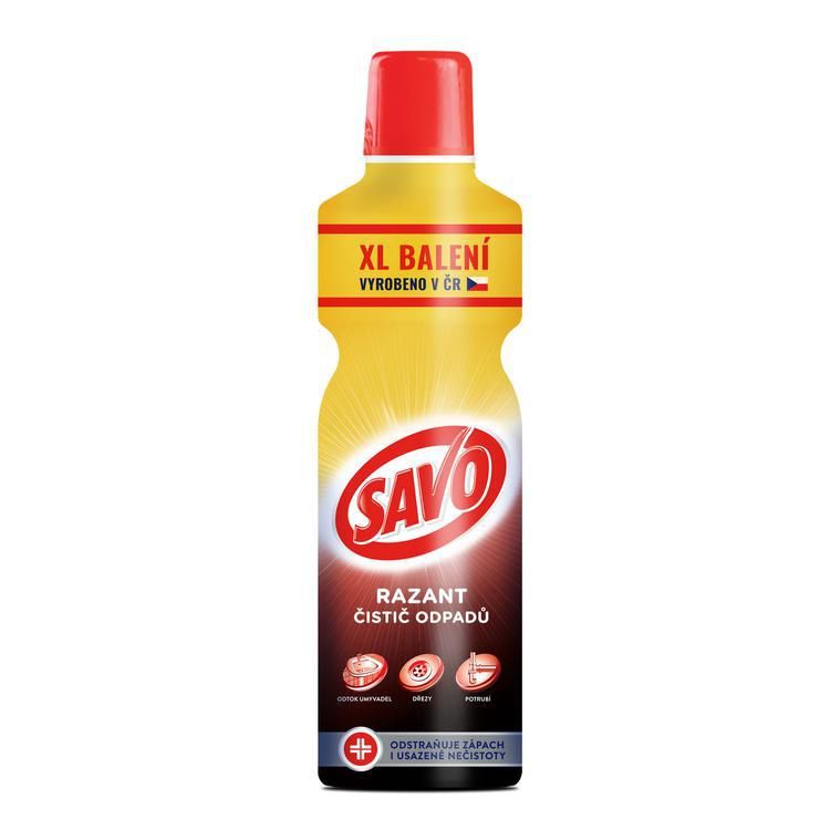 Levně Savo tekutý zprůchodnění potrubí 1,2 l