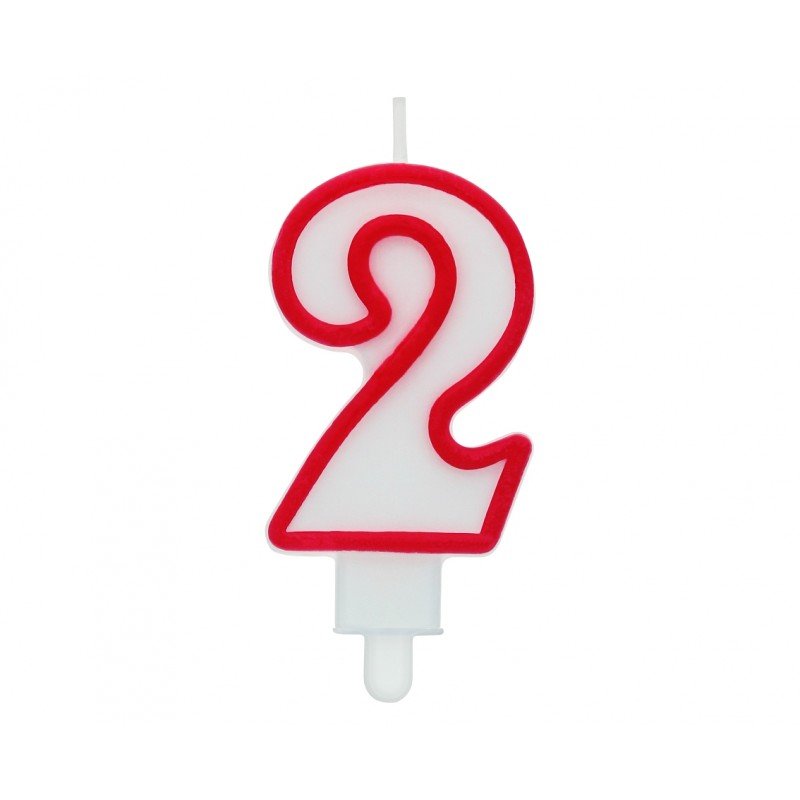 świeczka urodzinowa ''2''  PF-SCC/2 — 6