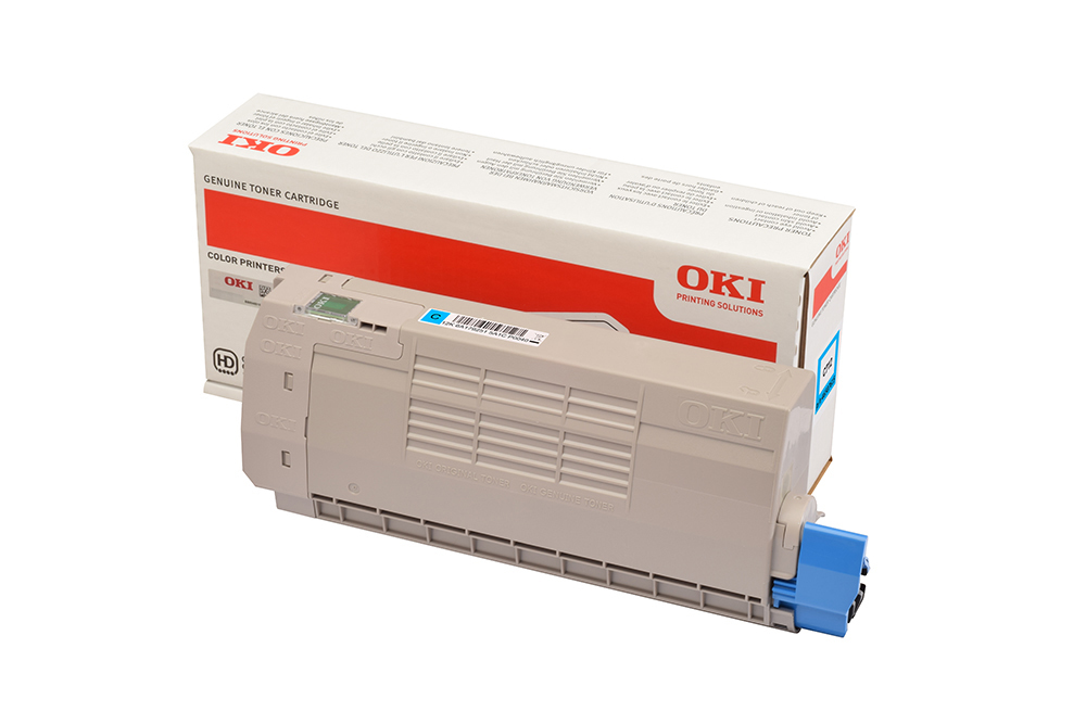 Toner Oki 46507615 modrý (cyan)