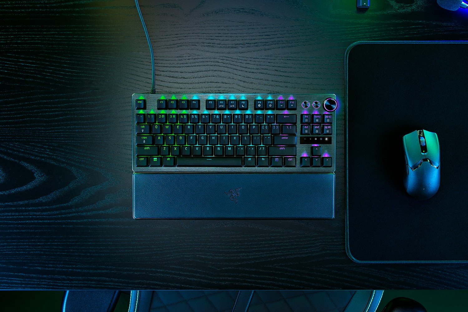 RAZER Klawiatura Gamingowa Przewodowa Huntsman V3 Pro Tenkeyless, układ US — 7