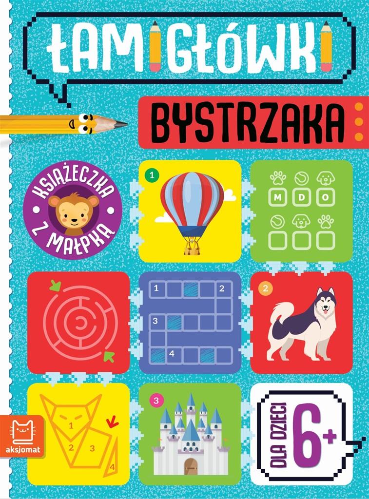 

Łamigłówki bystrzaka. Książeczka z małpką Aksjomat