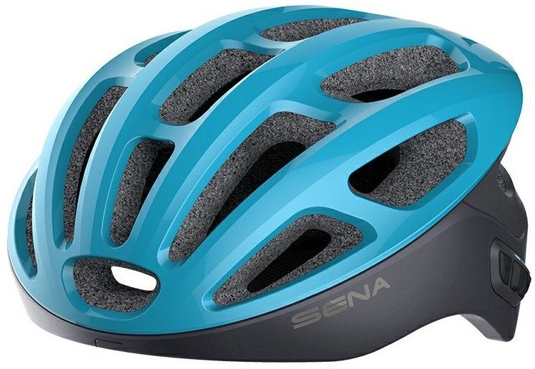 Kask rowerowy Sena R1-STD-IB-L INTERKOM, GŁOŚNIKI, MIKROFON kolor ice blue