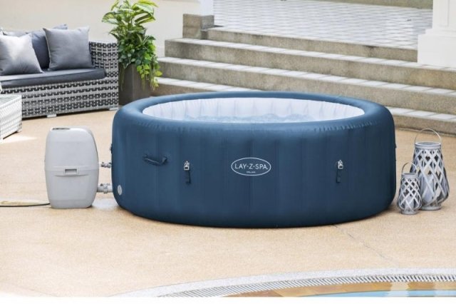 SPA ogrodowe Bestway 60029 Hydromasaż Milan 4-6 osób 196cm WI-FI Kształt okrągły