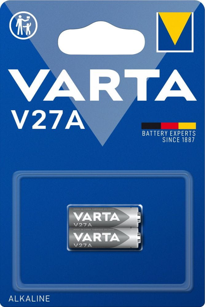 

Baterie Alkaliczne Varta MN27 A27 12V 2 Sztuki