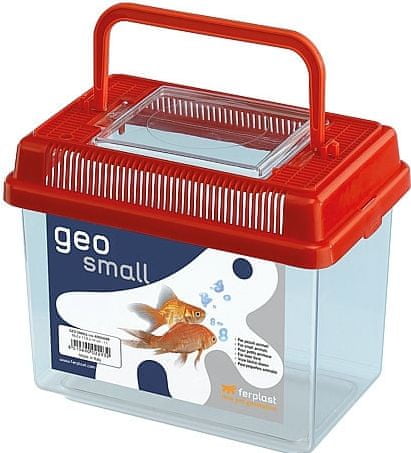 Levně Přepravka Ferplast 18 cm x 11 cm x 14 cm červená