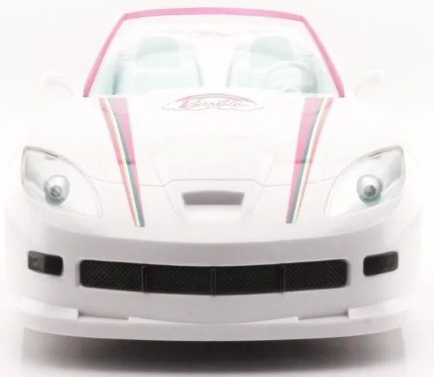 BARBIE Kabriolet AUTO Samochód Sterowany R/C Dla Lalek BIAŁY Płeć chłopcy dziewczynki