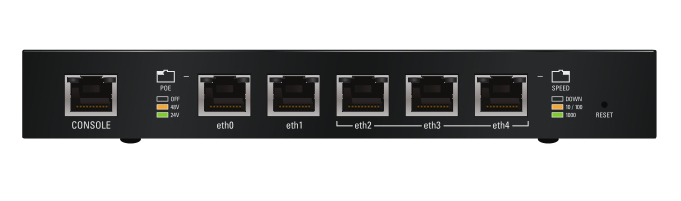 Ubiquiti EdgeRouter PoE ERPoe - 5 Маршрутизатор Адаптер Питания