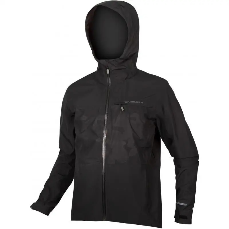 Kurtka rowerowa Endura Singletrack Waterproof II Czarna rozmiar M