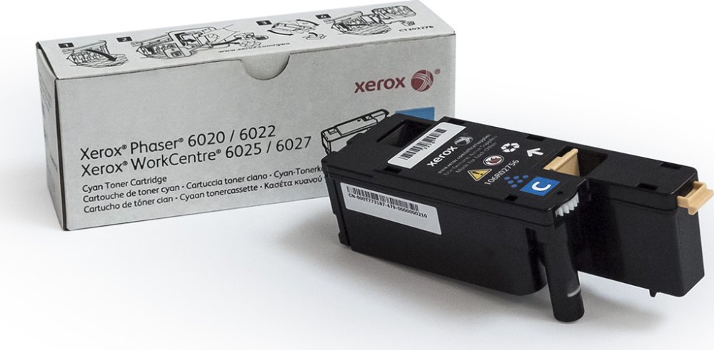 Toner Xerox cyan Phaser 6020 Wc 6025 (1K)