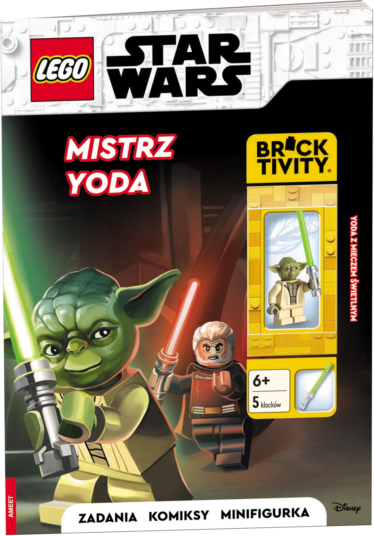 Lego Star Wars Mistrz Yoda miękka Ameet