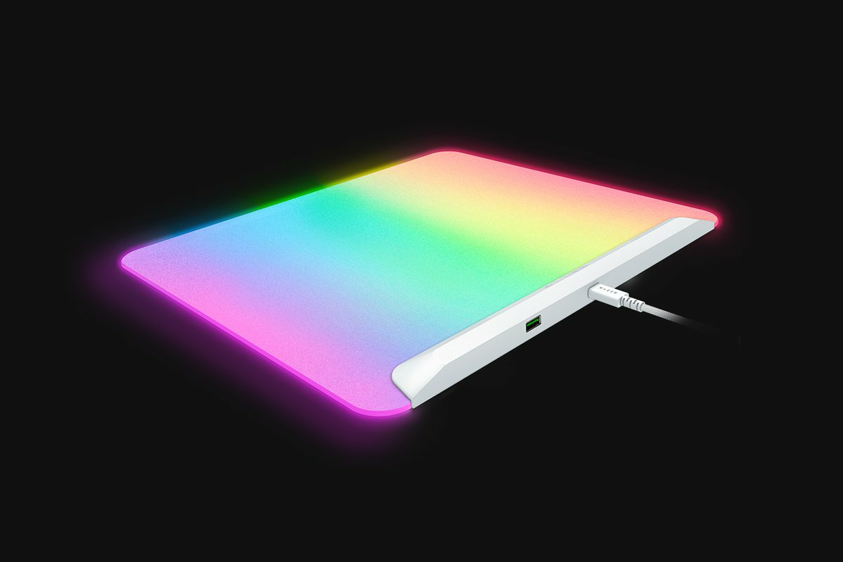 Razer Podk?adka pod Mysz Firefly V2 Pro, Bia?a — 11