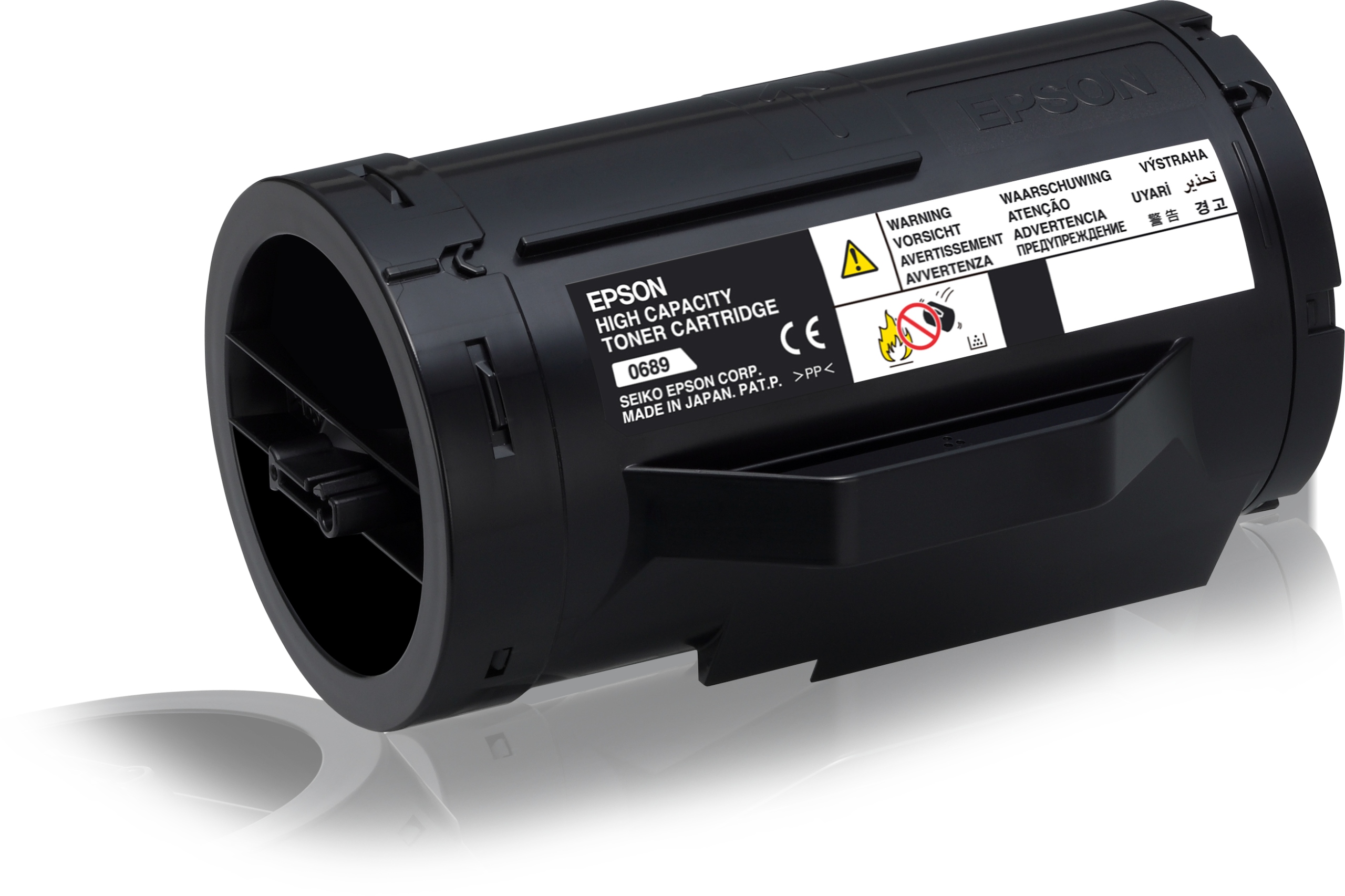 Toner Epson s vysokou kapacitou, čierny cartridge C13S050689 (čierna)