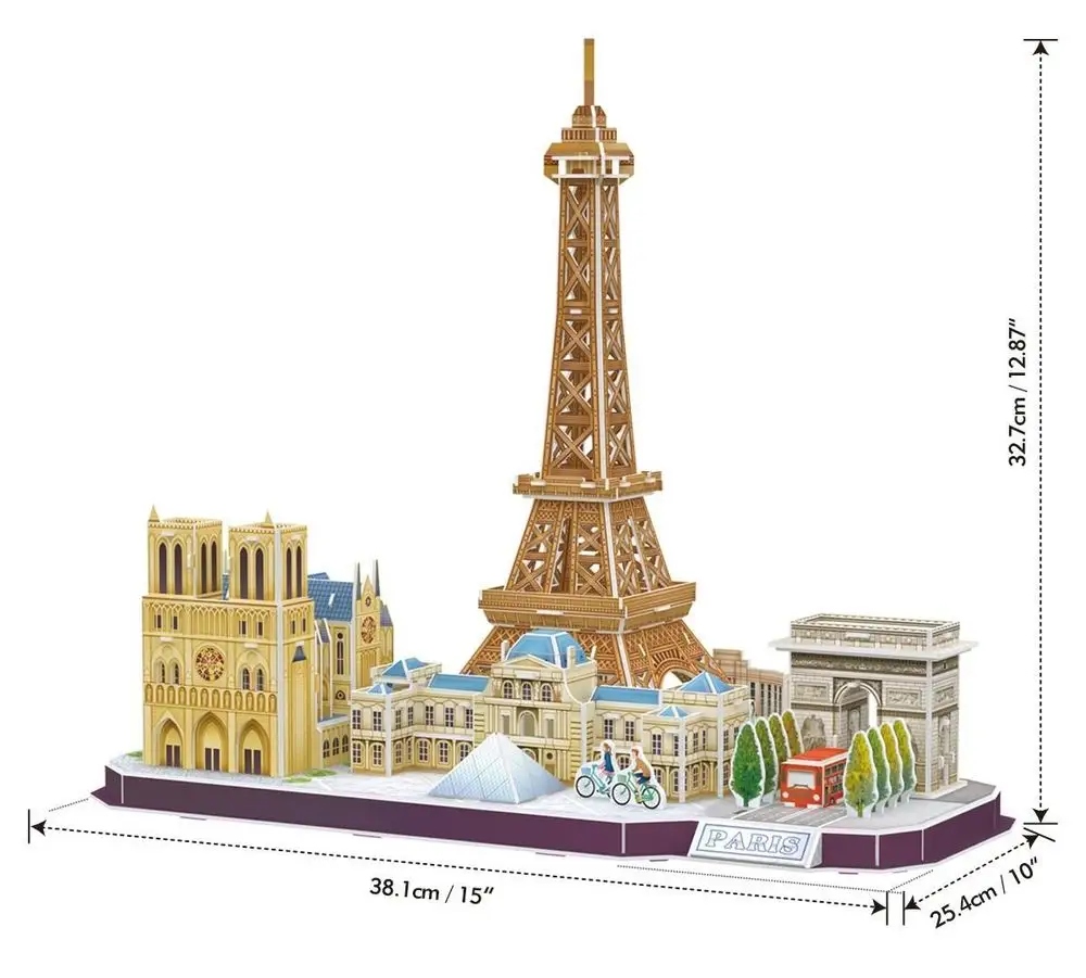 PUZZLE 3D CITY LINE PARIS MC25H    2545