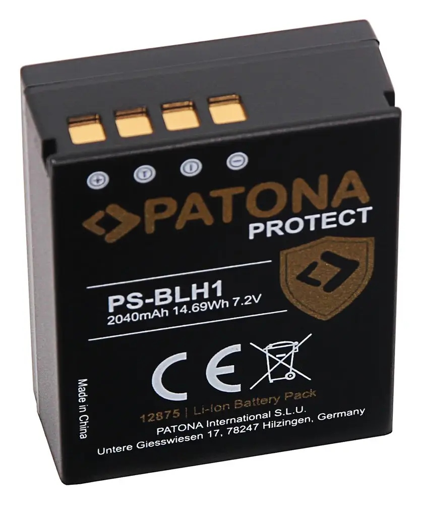 Akumulator Bateria do Olympus BLH-1 do Om-d E-M1 Mark II E-M1X Patona