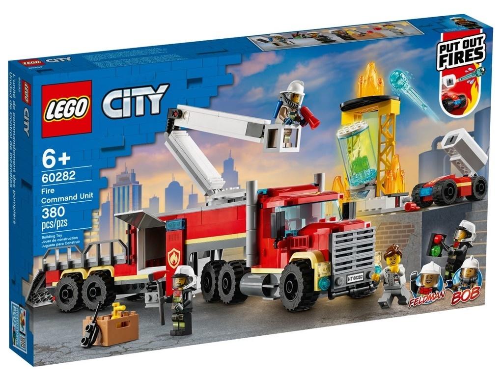 LEGO 60282 City Strażacka jednostka dowodzenia Straż pożarna