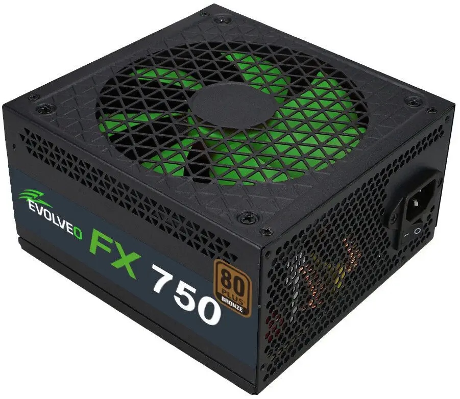 Napájací zdroj Evolveo Fx 750 W 80 Plus Bronze