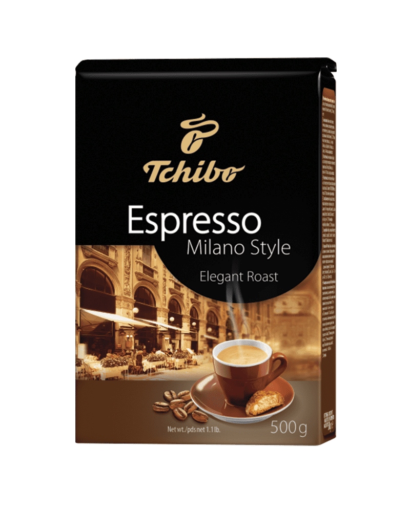 Levně Káva zrnková Tchibo Espresso Milano Style Elegant Roast 500 g