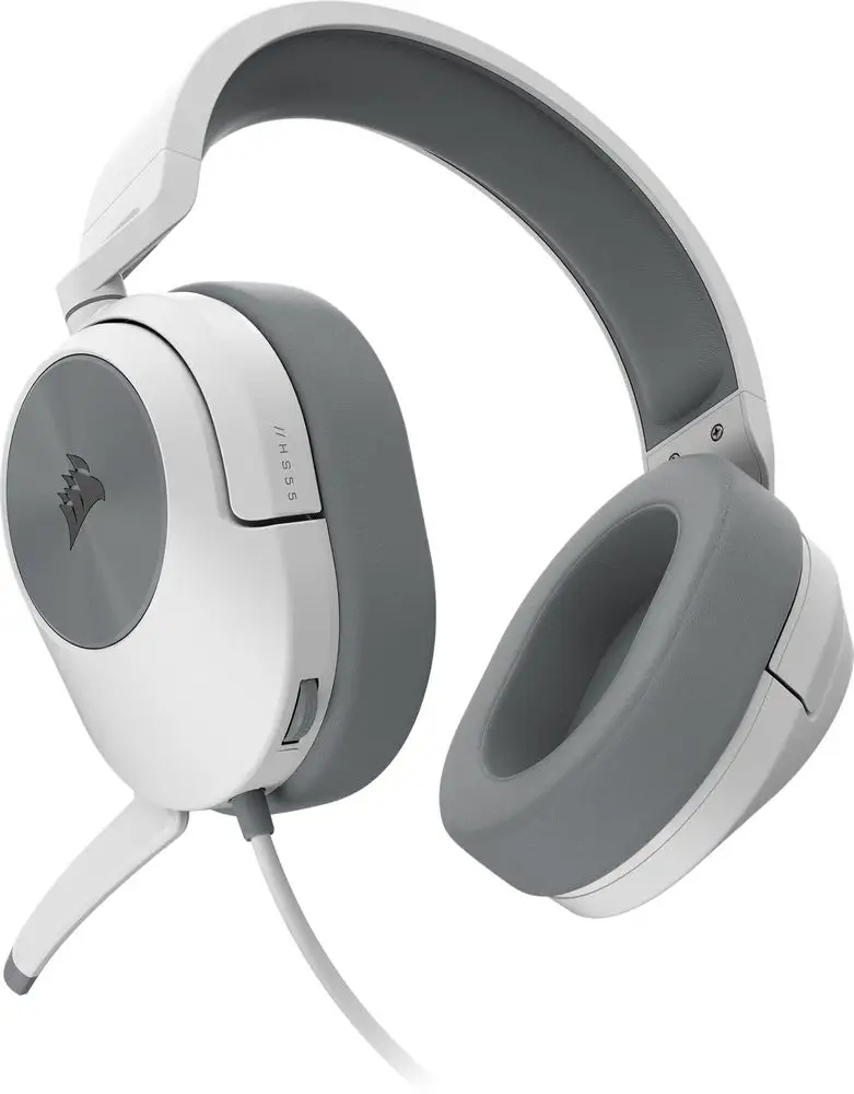 CORSAIR HS55 Stereo Headset, White — 7