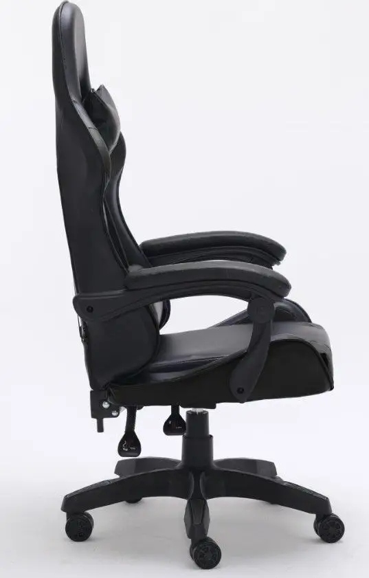 Fotel Remus Remus Czarny Ergonomiczny do Grania