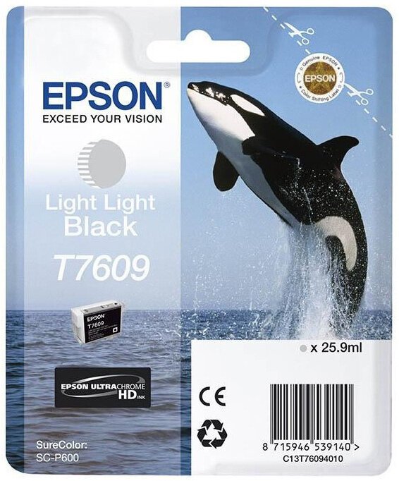 Inkoust Epson SureColor Sc P600 C13T76014010 černý (black)