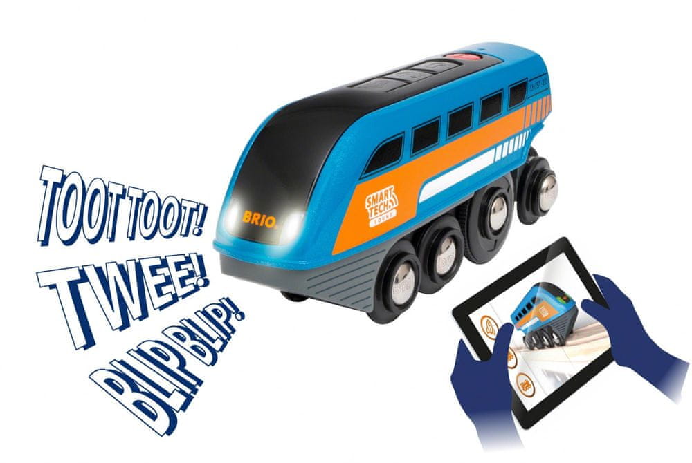 BRIO 33977 Zestaw Kolejka Smart Tech Sound Deluxe Seria WORLD